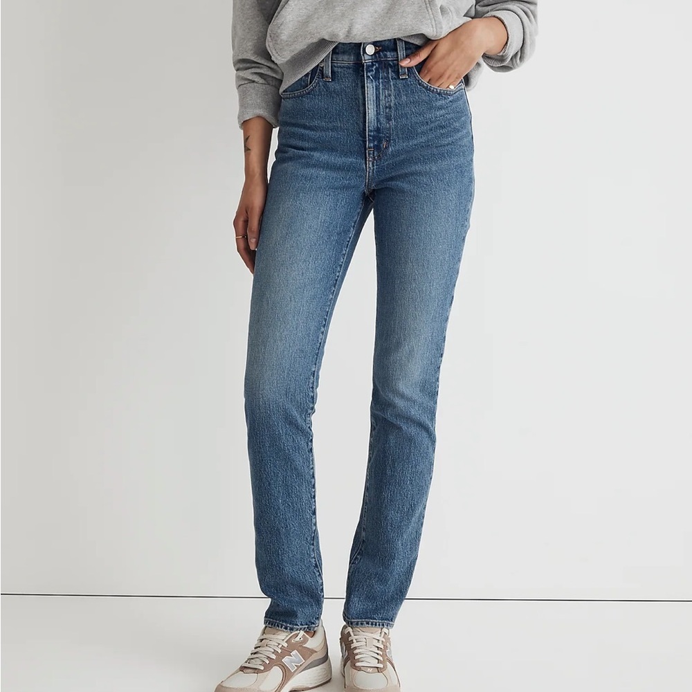 Madewell high rise perfect vintage jean.